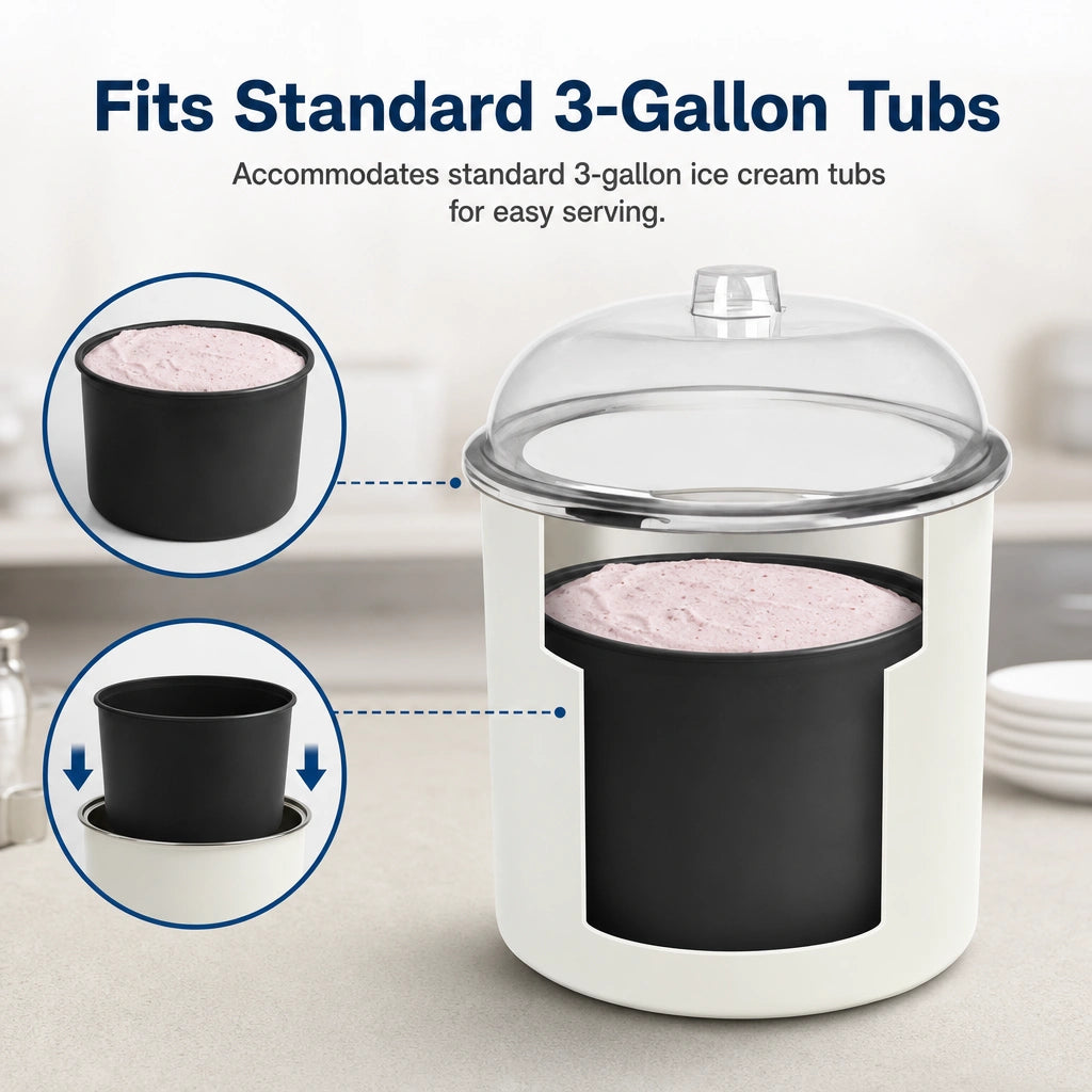 Fits Standard 3-Gallon Tubs