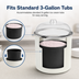 Thumbnail image #3 for Coldmaster® Portable 3 Gallon Ice Cream Server with Clear Polycarbonate Lid