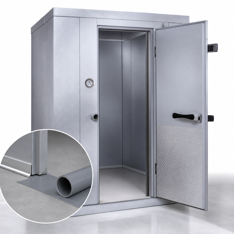Product image #3 for Kolpak Kold-Front Indoor Floorless Walk-In Cooler with Remote Refrigeration, Nominal 7' 9" x 13' 6" x 8' 6.25"