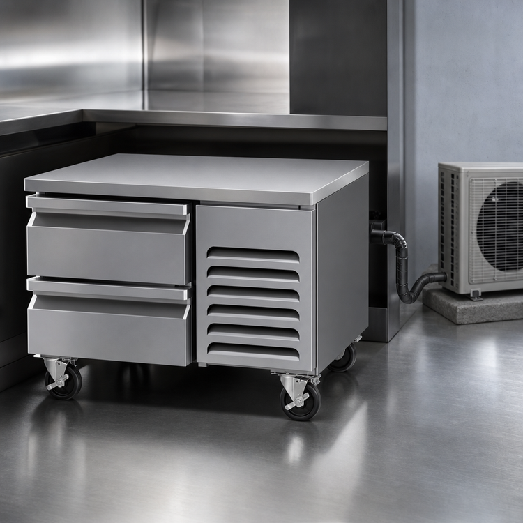 Product image #3 for Southbend Platinum 72-Inch Low-Height Remote Refrigerated Base with 4 Self-Closing Drawers