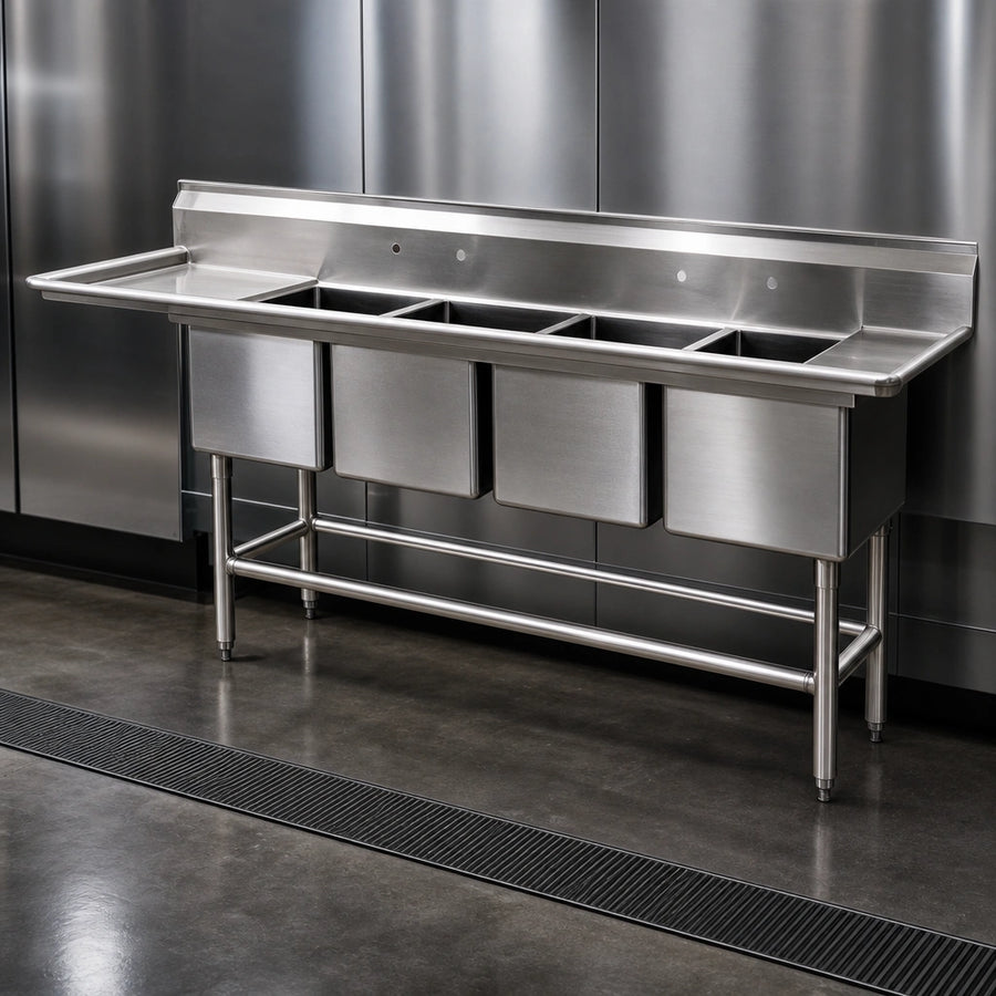 Heavy-Duty Stainless Steel Construction
