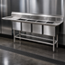Thumbnail image #3 for Eagle Group Spec-Master FN2072-4-14/3 4-Compartment Stainless Steel Commercial Sink