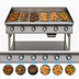 Thumbnail image #3 for Star Ultra-Max 72-Inch Countertop Gas Griddle with Manual Controls and Polished Steel Plate