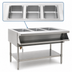 Thumbnail image #3 for Eagle Group 48-Inch 208V Electric Sealed Well Hot Food Table with Open Shelf Base, 3 Wells