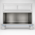 Thumbnail image #3 for Vollrath 4-Series Signature Server® 46-Inch Stainless Steel Open Storage Cart Accessory with Reinforced Bottom Shelf