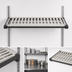 Thumbnail image #3 for Cambro Camshelving Elevation Series 21 x 36 Inch Vented Wall Shelving Shelf Kit
