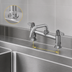 Thumbnail image #3 for equip 8-Inch Deck Mount Manual Mixing Faucet with 6-Inch Swing Nozzle