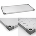 Thumbnail image #3 for Metro Super Erecta 24-Inch x 24-Inch 18-Gauge Solid Galvanized Steel Shelf with Raised Ship's Edge