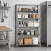 Thumbnail image #3 for Eagle Valu-Master 5-Tier Add-On Wire Shelving Unit, 36