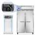 Thumbnail image #3 for Continental Refrigerator 2FSN 2-Section Shallow Depth Reach-In Freezer with Solid Doors