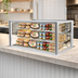 Thumbnail image #3 for Federal Industries Italian Glass Drop-In Refrigerated Counter Display Case, 60 Inch Wide, 2-Tier Shelves