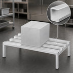 Thumbnail image #3 for Channel Manufacturing CA2424 Aluminum C-Channel Dunnage Rack, 24 x 24 x 12 Inches, 2,500 lb. Capacity