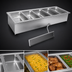 Thumbnail image #3 for Eagle Group SGDI-5 Five Well Drop-In Electric Hot Food Well Unit