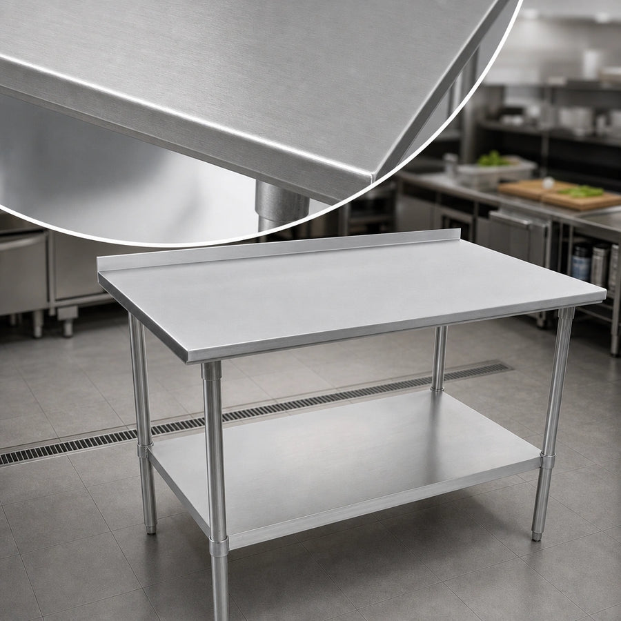 16-Gauge Stainless Steel Top