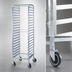 Thumbnail image #3 for Dinex Econoline Aluminum End-Loading Pan Rack for 12 Full-Size 18 x 26 Trays