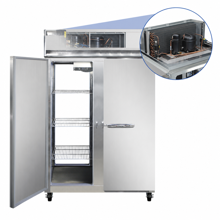 Product image #3 for Continental Refrigerator 2FNPT Two-Section Pass-Thru Freezer