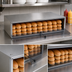 Thumbnail image #3 for Nemco 8250-SBB Stainless Steel Bun Box with Polycarbonate Hinged Doors, 60-Bun Capacity