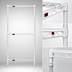 Thumbnail image #3 for Eagle Group Stand-Outs Decorative QuadTruss Wire Shelf, 60 x 24 Inches, White Epoxy Finish