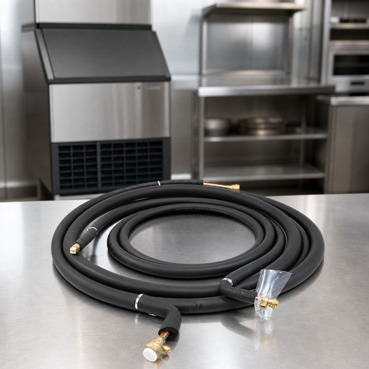 Product image #3 for Hoshizaki 55-Foot Pre-Charged R-404 Line Set for SRK-14J and SRK-12H Ice Machine Compressors