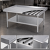 Thumbnail image #3 for Sapphire Manufacturing 24 x 24 Inch Stainless Steel Equipment Stand with Adjustable Undershelf