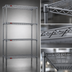 Thumbnail image #3 for Eagle Valu-Master 4-Tier Starter Wire Shelving Unit, 30 x 21 x 63 Inches, Pewter Gray Epoxy Finish
