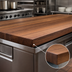 Thumbnail image #3 for Boos Block American Black Walnut Edge Grain Kitchen Countertop, 132 x 30 x 3 Inches, Varnique Finish