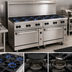 Thumbnail image #3 for Wolf Challenger XL 72-Inch Commercial Gas Range with 12 Open Burners and 2 Standard Ovens