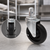 Thumbnail image #3 for Winco 5-Inch Full Swivel Stem Caster Without Brake for ALRK-, ALZK-, AWRK- & AWZK-Series Shelving