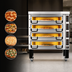 Thumbnail image #3 for PizzaMaster PM 834ED 4-Deck Electric Pizza Oven