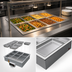 Thumbnail image #3 for Hatco HWBI43-6 Drop-In Modular/Ganged 6-Well Heated Well, 4/3-Size Pan Capacity