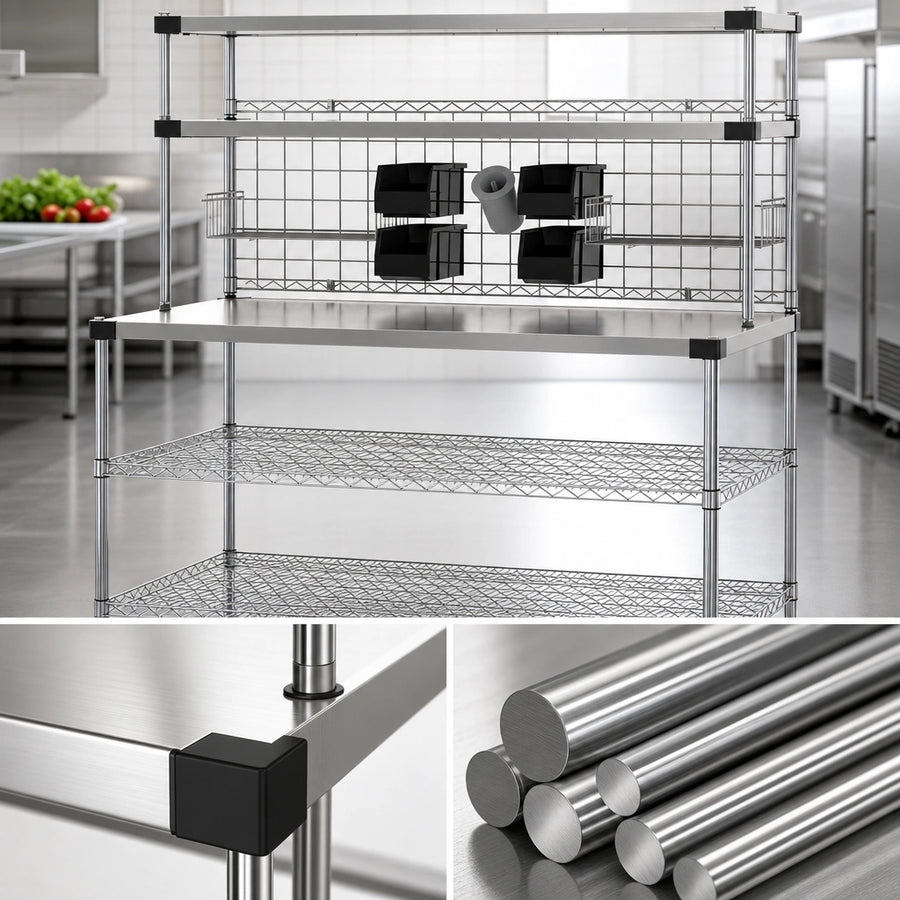 304 Stainless Steel Construction