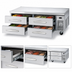 Thumbnail image #3 for Kool-It Signature 74-Inch 4-Drawer Chef Base Refrigerator with Stainless Steel Top