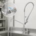 Thumbnail image #3 for EasyInstall 8-Inch Wall Mount Pre-Rinse Unit with 12-Inch Add-On Faucet and 0.65 GPM Spray Valve