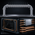 Thumbnail image #3 for Titan U-Style Countertop Glycol-Cooled Draft Beer Tower with 10 Faucets