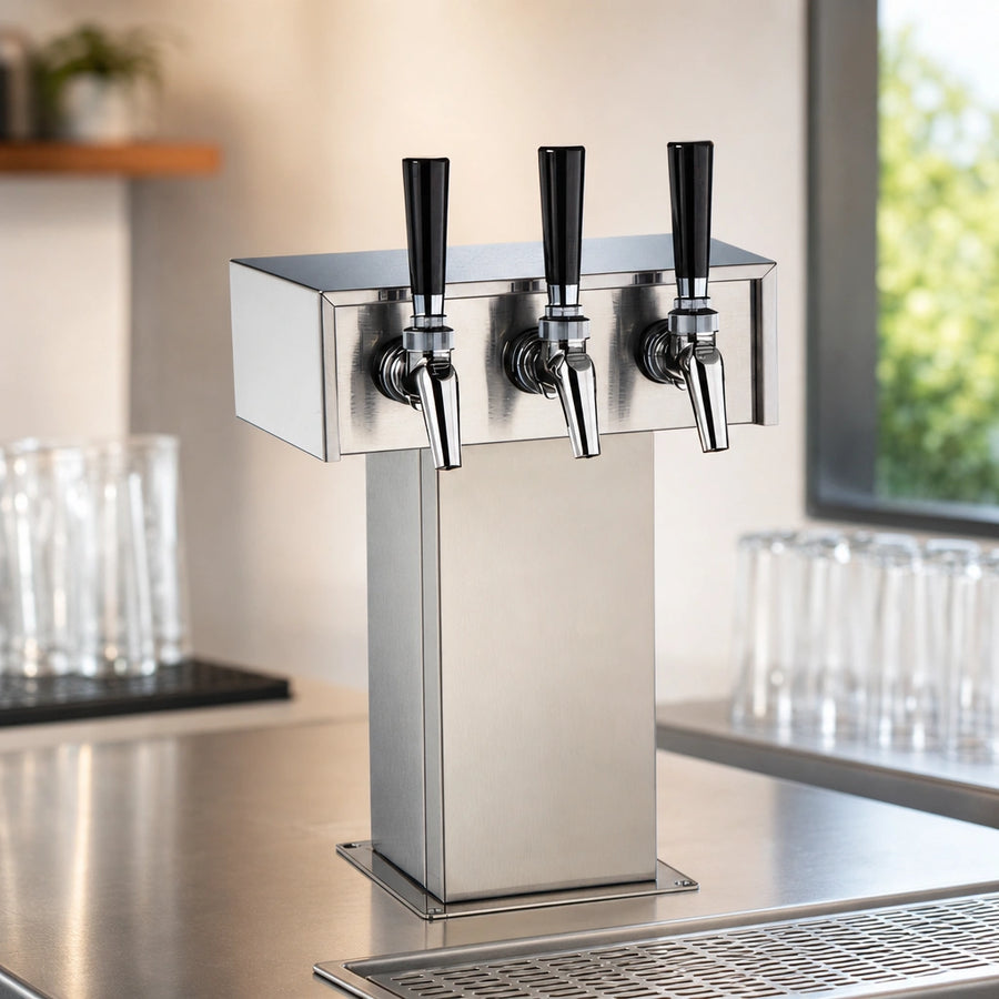 Three-Faucet Standard Base Layout