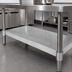 Thumbnail image #3 for BK Resources Galvanized Steel Undershelf for 48 x 36-Inch Work Tables