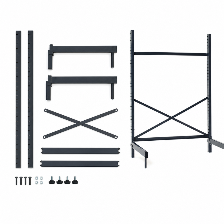 Product image #3 for Metro SmartLever Cantilevered Starter Base Kit for 48"W x 24"D Shelves