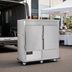 Thumbnail image #3 for FWE URS-14 2-Section Mobile Refrigerated Cabinet, 14 Full-Size Sheet Pan Capacity