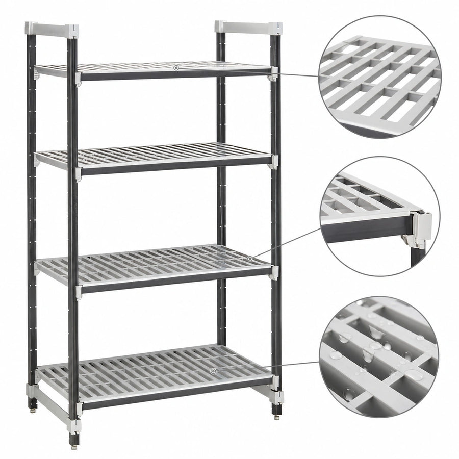 Vented Reinforced Shelf Plates