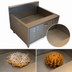Thumbnail image #3 for Comstock-Castle 23-Inch Countertop Gas Flat Bottom Funnelcake/Blooming Onion Fryer, 20-50 lb Capacity