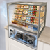 Thumbnail image #3 for Federal Industries Italian Glass Series 60-Inch Self-Serve Drop-In Countertop Refrigerated Display Case, 2-Tier, Self-Contained, 230V
