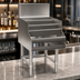 Thumbnail image #3 for Eagle Group Spec-Bar 24-Inch Wide Freestanding 4-Step Stainless Steel Liquor Bottle Display Unit