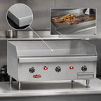 Thumbnail image #3 for Southbend HDG-48-30 Countertop Gas Griddle, 48 x 30 Inch Surface, Thermostatic, 1-Inch Polished Steel Plate