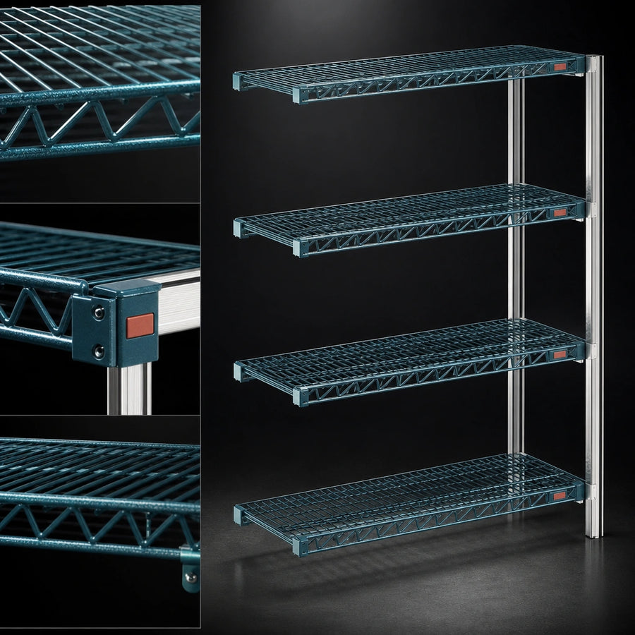 Patented QuadTruss Shelf Design