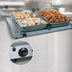 Thumbnail image #3 for Hatco Glo-Ray® Free-Standing Heated Warming Shelf, 30 Inch W x 15-3/4 Inch D, Stainless Steel Top