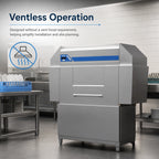 Thumbnail image #3 for Insinger Dishwashers ADMIRAL 44 VG Ventless High-Temperature Single-Tank Rack Conveyor Dishwasher, Stainless Steel