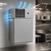 Thumbnail image #3 for Glastender 24-Inch Wall-Mount Refrigerator with Right-Hinged Stainless Steel Door, 3.9 Cu. Ft.