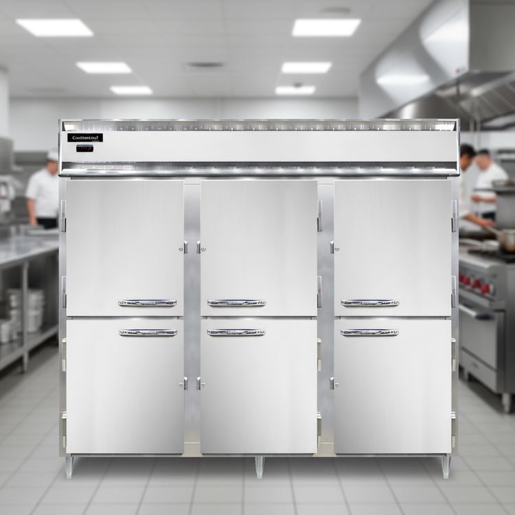 Product image #2 for Continental Refrigerator DL3WE-SA-HD Designer Line Three-Section Heated Holding Cabinet