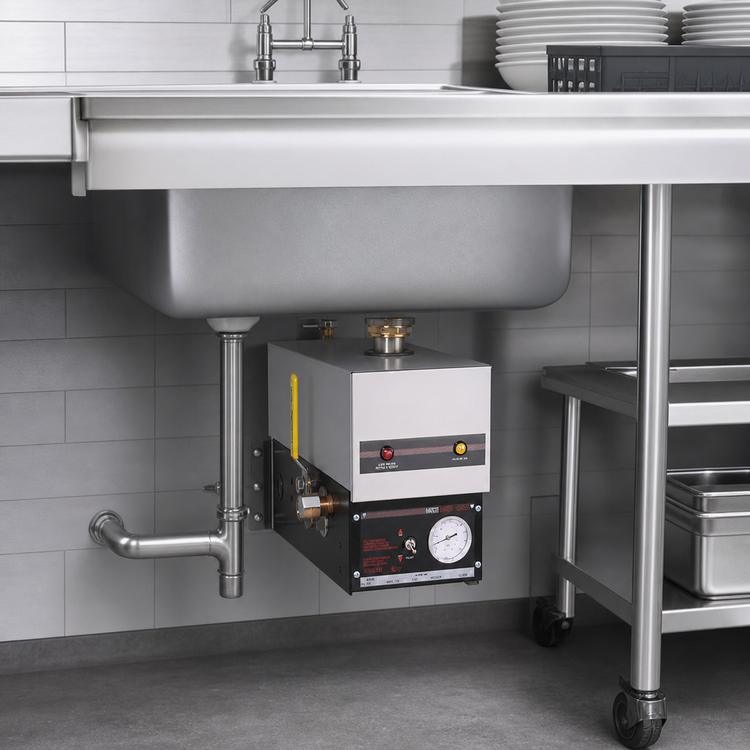 Product image #3 for Hatco 3CS-9 Undersink Electric Sink Heater for Over 21-Inch Square Sinks