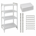Thumbnail image #4 for Cambro Camshelving Premium 4-Shelf Solid Stationary Starter Unit, 24